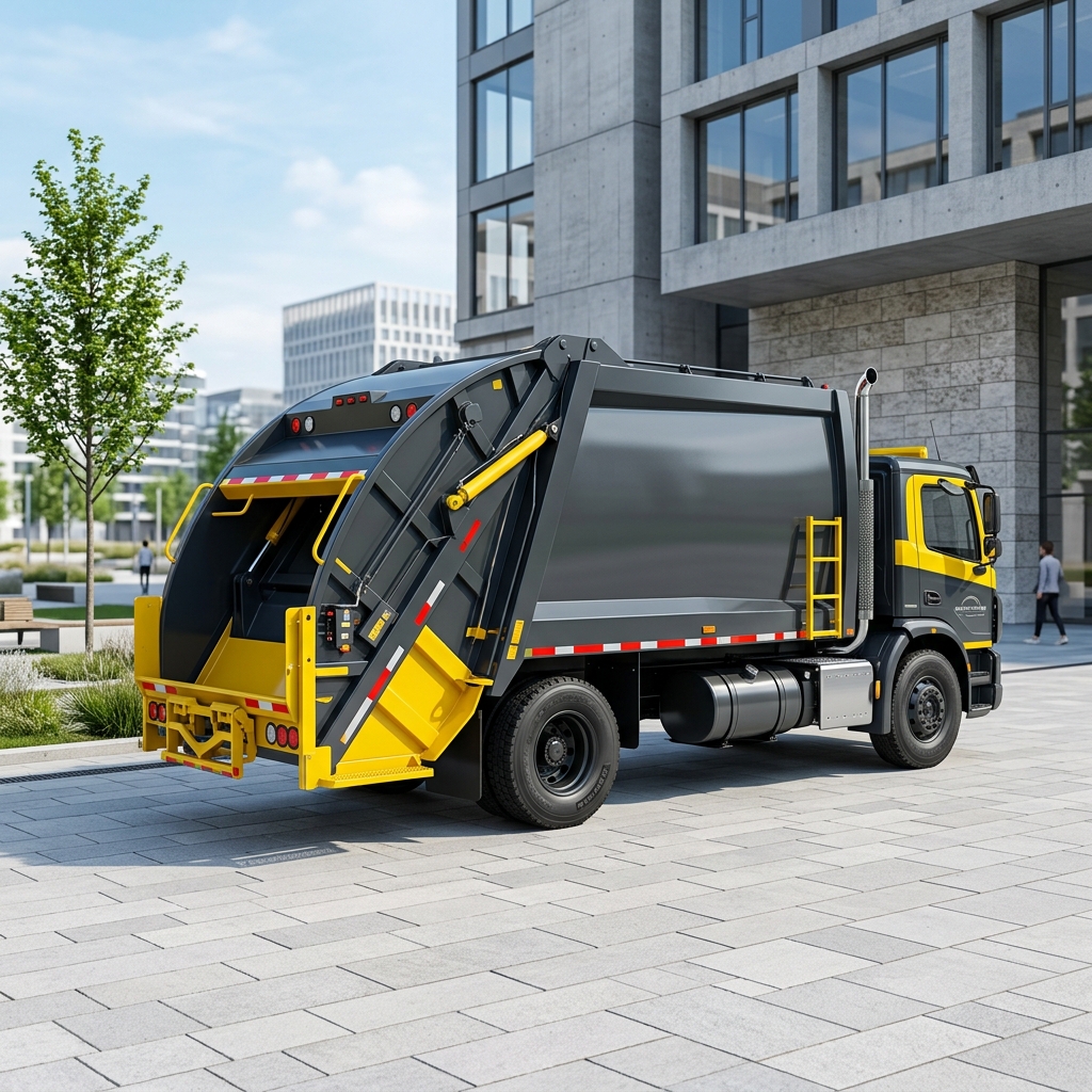 Garbage Compactor Truck