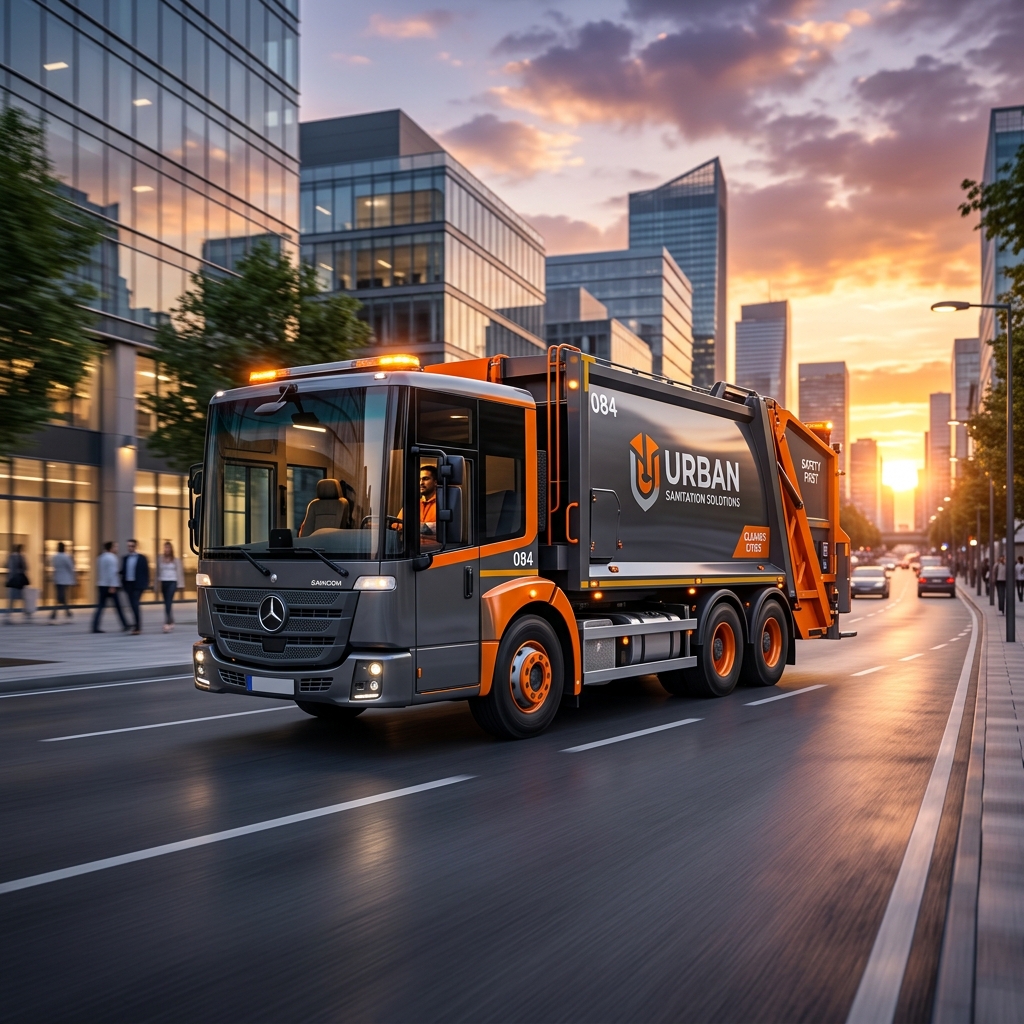Premium Sanitation Truck by AM Special Vehicles